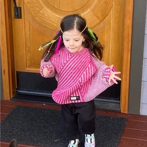 Cozy Diesel Pink Sweater 4T